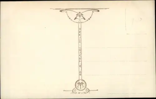 Ak König Vittorio Emanuele III von Italien, Portrait