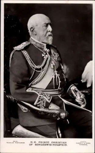 Ak Prinz Georg von Schleswig-Holstein, Porträt in Uniform