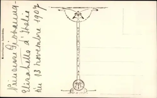 Ak Prinzessin Giovanna von Italien, Portrait