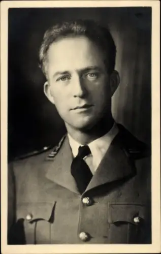 Ak Léopold III, König der Belgier, Portrait
