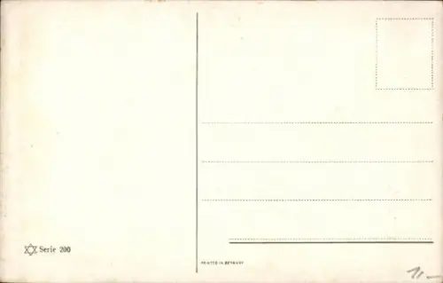 Künstler Ak Fischerboote in stürmischer See, Ruderboot