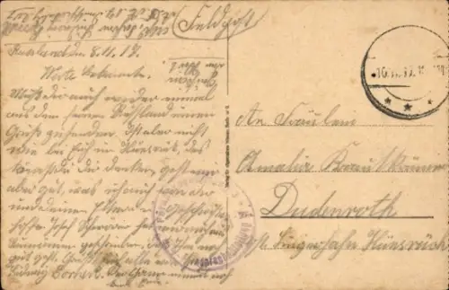 Ak Polnische Landleute, Pferdegespann