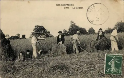 CPA Nos Campagnes, La Moisson