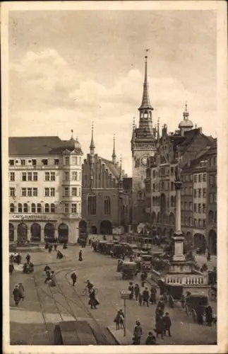 Ak München, Marienplatz