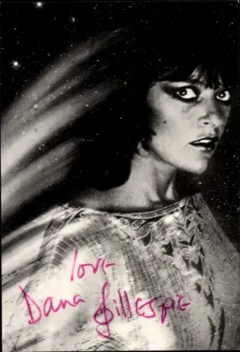 Ak Sängerin Dana Gillespie, Portrait, Autogramm