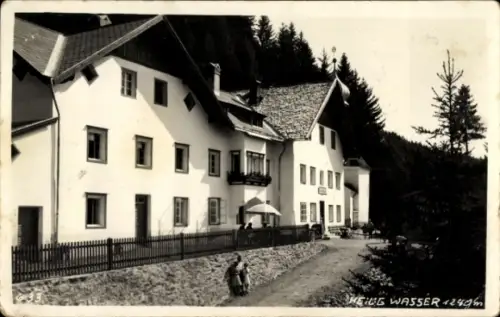 Ak Heilig Wasser Tirol, Gasthaus und Pension