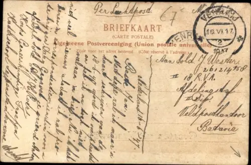 Ak Vreeswijk Utrecht, Oudesluis, Oostzijde