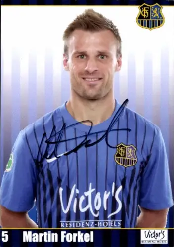 Autogrammkarte Fußballer Martin Forkel, 1. FC Saarbrücken, Autogramm