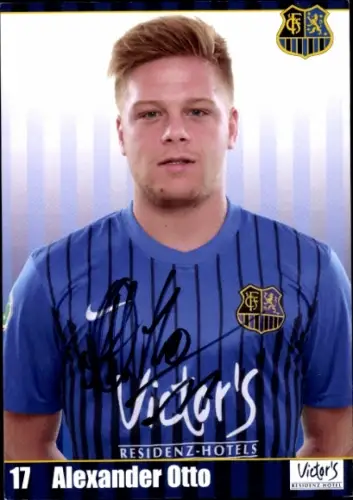 Autogrammkarte Fußballer Alexander Otto, 1. FC Saarbrücken, Autogramm
