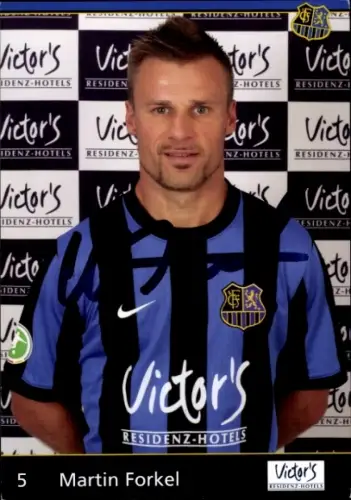 Autogrammkarte Fußballer Martin Forkel, 1. FC Saarbrücken, Autogramm