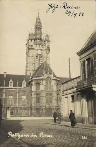 Foto Ak Douai Nord, Rathaus