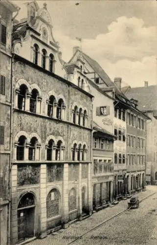 Ak Konstanz am Bodensee, Rathaus