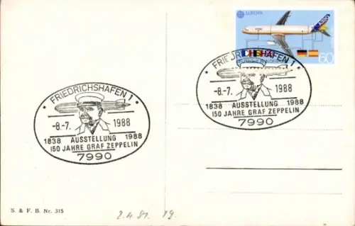 Ak Graf Zeppelin, Porträt