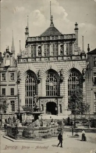Ak Gdańsk Danzig, Börse, Artushof