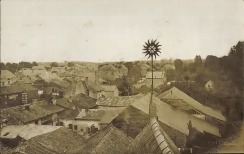 Foto Ak Pontfaverger Moronvilliers Marne, vor der deutschen Sprengung im Juli 1917, 1. WK