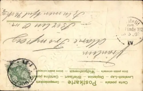 Präge Material Ak Vögel, Blumen, Vergissmeinnicht