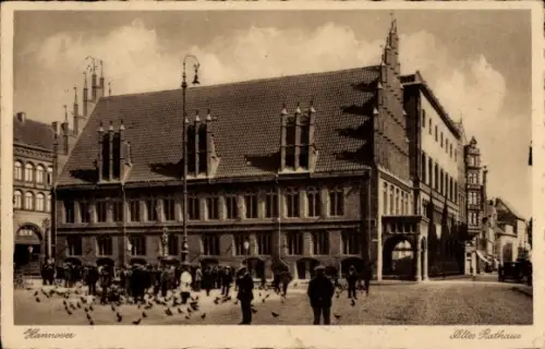 Ak Hannover,  Altes Rathaus