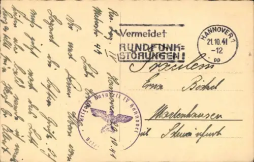 Ak Hannover,  Altes Rathaus