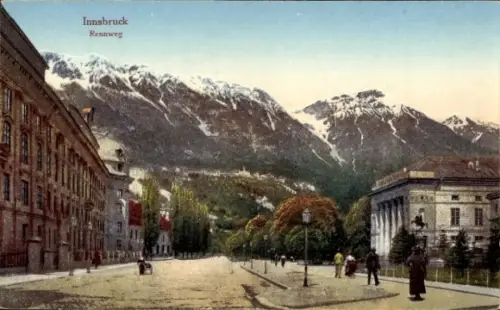 Ak Innsbruck Tirol, Rennweg