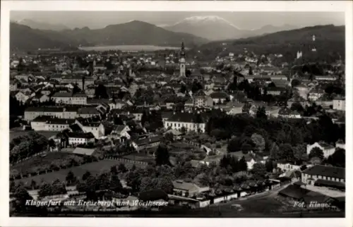 Ak Klagenfurt am Wörthersee Kärnten,  Freuzberg, Wörthersee, Fotografie