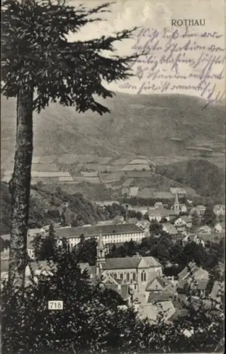 Ak Rothau Elsass Bas Rhin, Gesamtansicht