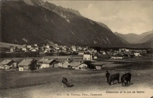 Ak Le Tour Chamonix Mont Blanc Haute Savoie, Col de Balme