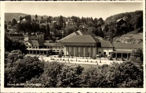 Ak Baden-Baden am Schwarzwald, Kurhaus
