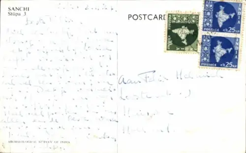 Ak Sanchi Indien, Stüpa 3