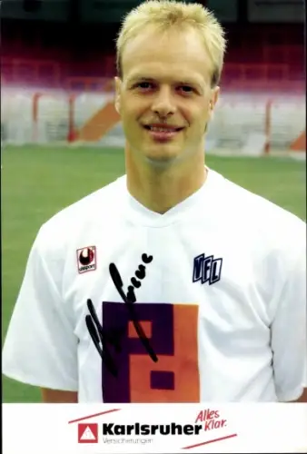 Autogrammkarte Fußballer Christian Greve, VfL Osnabrück, Autogramm