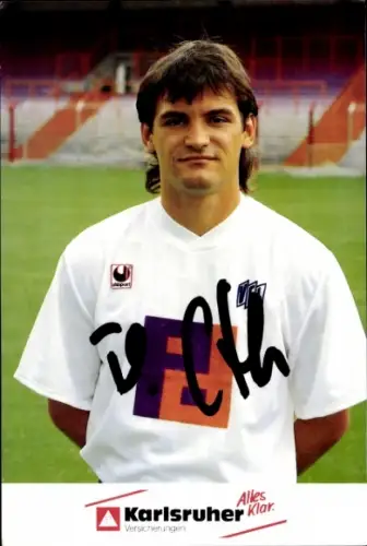 Autogrammkarte Fußballer Thomas Grether, VfL Osnabrück, Autogramm