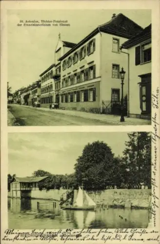 Ak Friedrichshafen am Bodensee, St. Antonius, Töchter-Pensionat der Franziskanerinnen