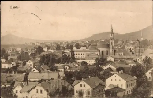 Ak Nový Bor Haida Reg Reichenberg, Gesamtansicht