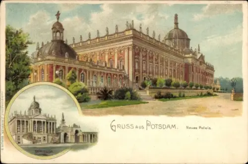 Litho Potsdam, Neues Palais