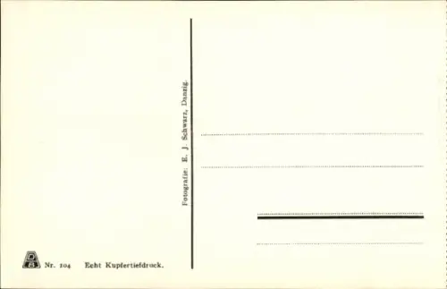 Ak Gdańsk Danzig, Marienkirche