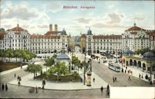 Ak München, Karlsplatz