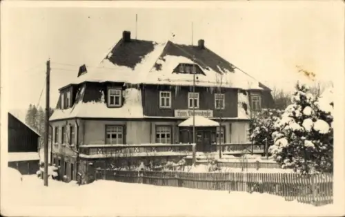 Ak Neudorf Sehmatal im Erzgebirge, Hotel Vierenstraße