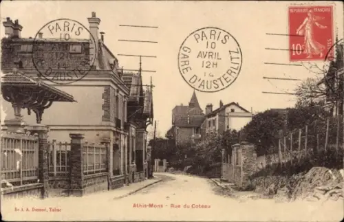 CPA Athis-Mons-Essonne, Rue du Coteau