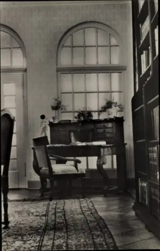 Ak Birkenwerder in Brandenburg, Clara Zetkin Gedenkstätte, Arbeitszimmer