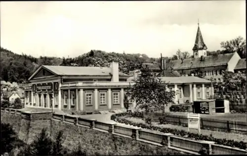 Ak Berga an der Elster Thüringen, Bergarbeiter-Kubhaus der DSF