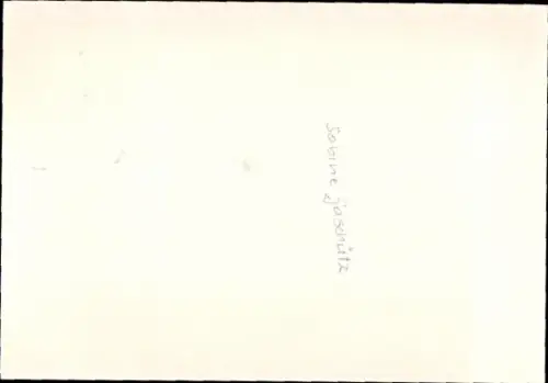 Autogrammkarte Moderatorin Sabine Gaschütz, Portrait, Autogramm