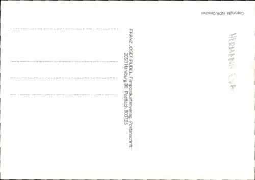 Autogrammkarte Moderatorin Eva Hermann, Portrait, Autogramm