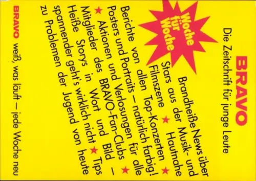 Autogrammkarte Moderator Fritz Egner, Portrait, Autogramm