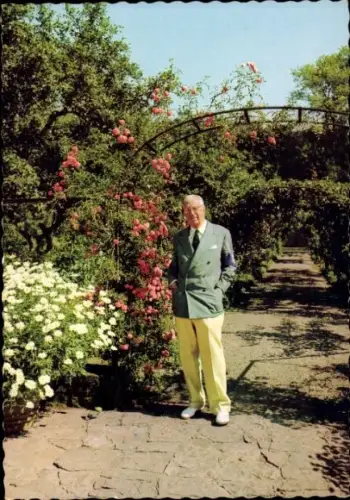 Ak König Gustaf VI Adolf von Schweden, Portrait