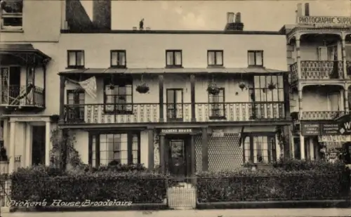 Ak Broadstairs Kent England, Dicken's House