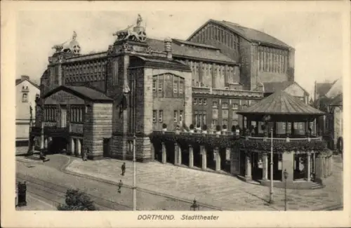 Ak Dortmund im Ruhrgebiet, Stadttheater