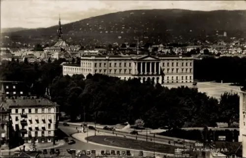 Ak Oslo Norwegen, Panorama