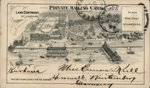 Litho Saint Joseph Missouri USA, Gesamtansicht