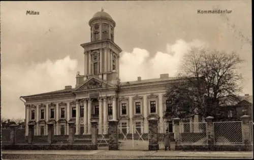 Ak Jelgava Mitau Lettland, Kommandantur