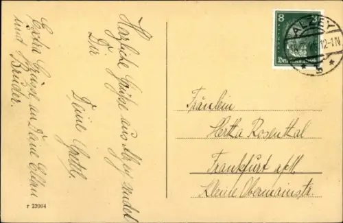 Ak Alzey in Rheinhessen, Schlosshof