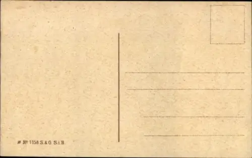 Künstler Ak Kind auf einer Holzbank, zerrissene Hose